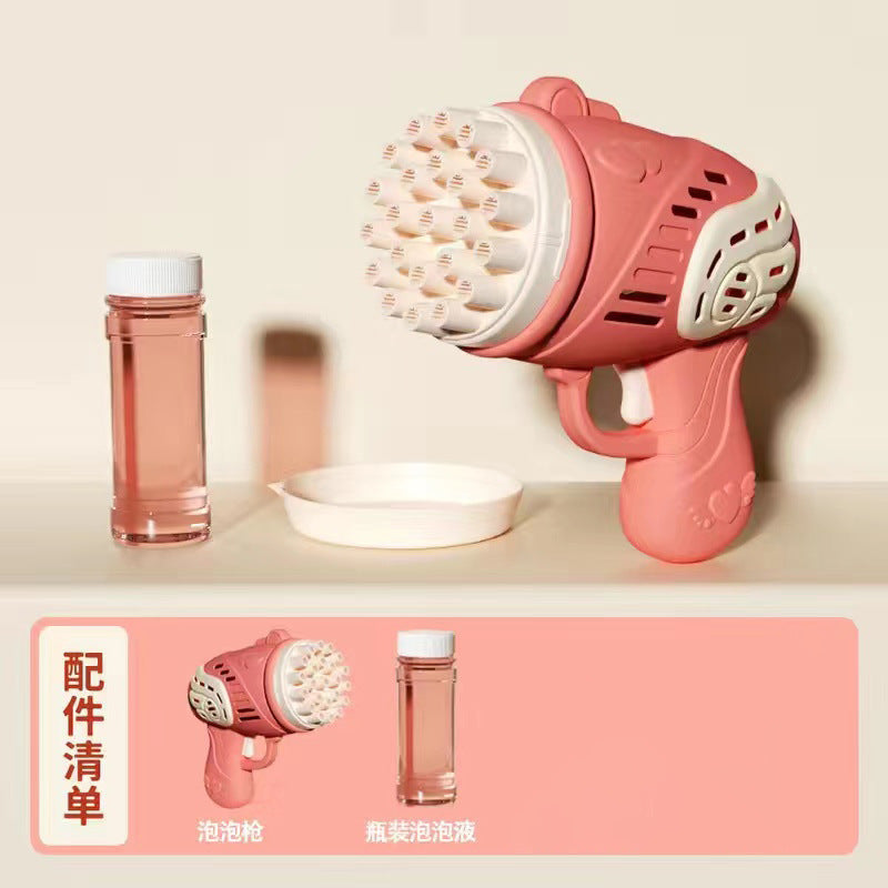 Angel Bubble Gun Gatling Bubble Blaster