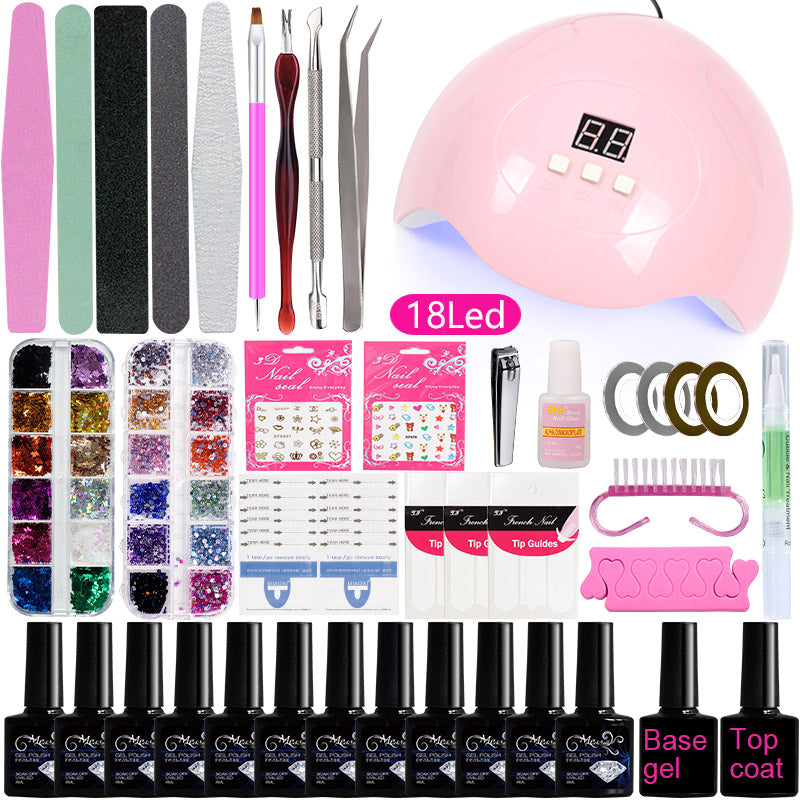 Beginner's Complete Nail Art Tool Kit