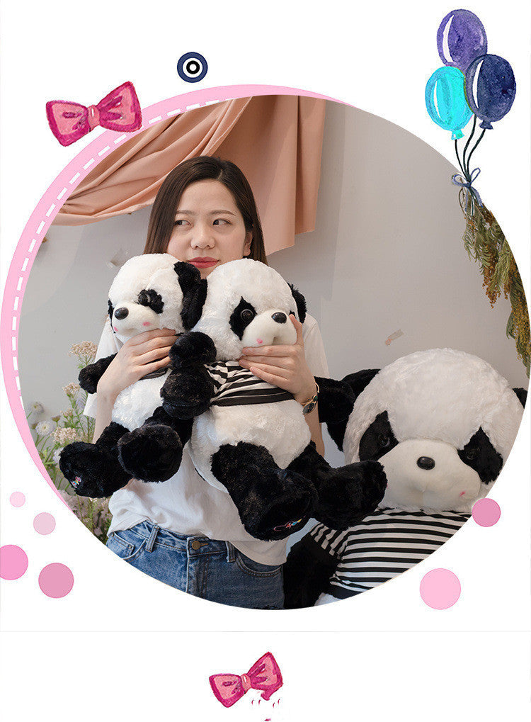 Black & White Panda Plush Toy