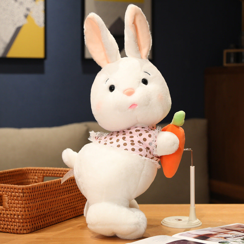 Bunny-Shaped Plush Carrot Doll Toys